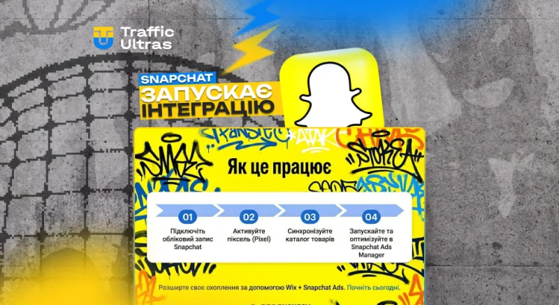 Snapchat і Wix подружилися: тепер рекламу в Snap можна запускати прямо з панелі Wix