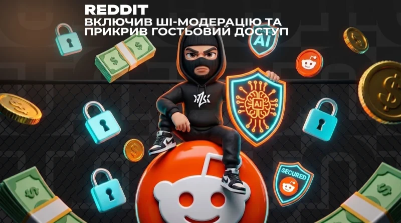 Reddit увімкнув ШІ-модерацію та прикрив гостьовий доступ