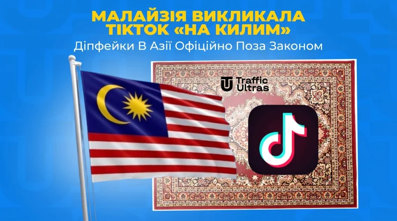 Малайзія викликала TikTok «на килим»: Діпфейки в Азії офіційно поза законом