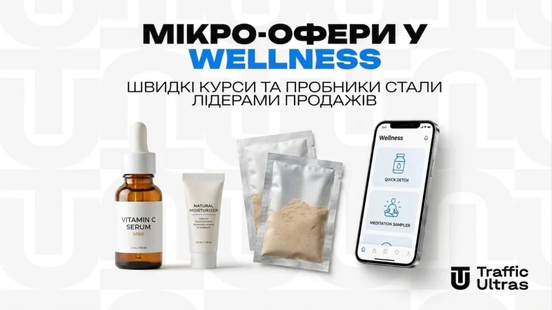 Мікро-офери у Wellness: Швидкі курси та пробники стали лідерами продажів