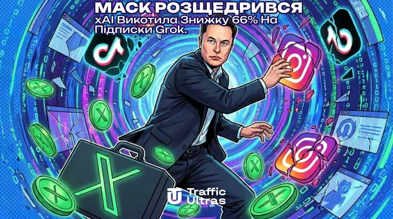 Маск розщедрився: xAI запустила знижку 66% на підписки Grok