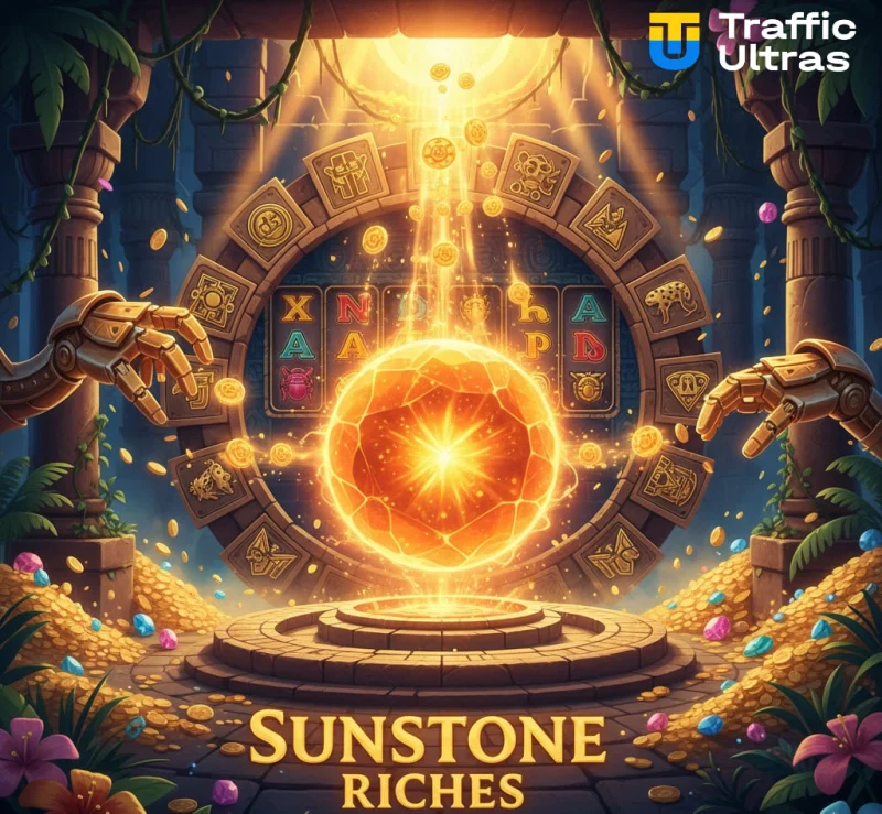 Sunstone Riches від Evoplay — пригодницький слот із сонячною бонусною механікою Hold & Collect
