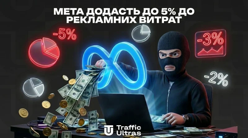 Кінець дешевого трафіку в Європі: Meta додасть до 5% до рекламних витрат