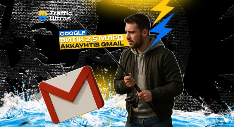 Google під атакою: витік 2,5 млрд облікових записів Gmail і нові схеми фішингу