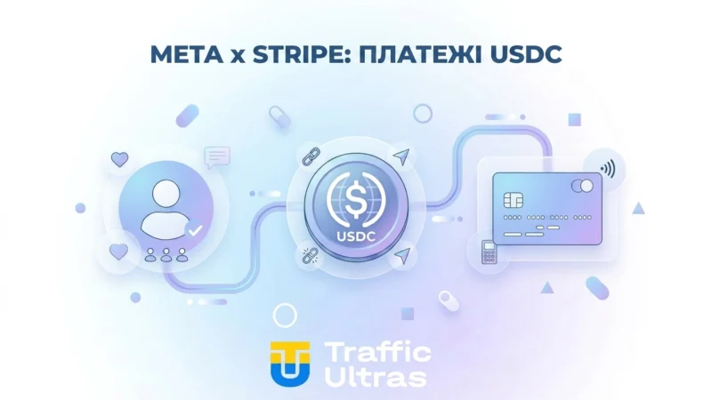Колаборація Meta та Stripe для виплат у стейблкоїнах.