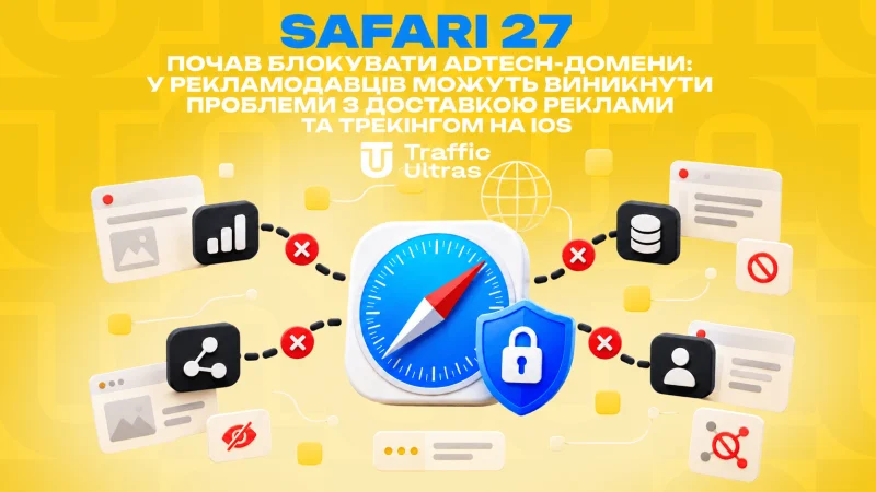 Safari 27 почав блокувати adtech-домени: у рекламодавців може ламатися доставка реклами та трекінг на iOS