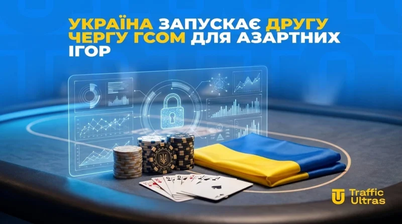 Україна запускає другу чергу ДСОМ для азартних ігор