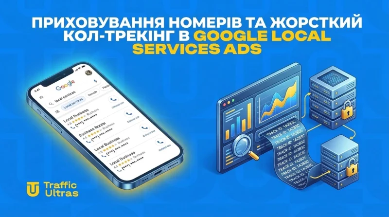 Приховування номерів і жорсткий кол-трекінг у Google Local Services Ads