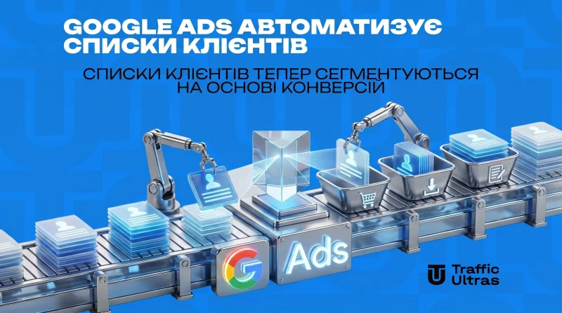 Google Ads автоматизує Customer Lists: Списки клієнтів тепер сегментуються на основі конверсій