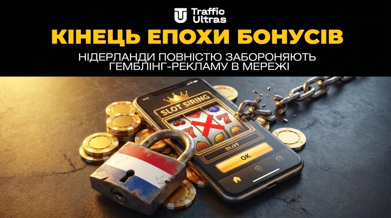 Кінець епохи бонусів: Нідерланди повністю забороняють гемблінг-рекламу в мережі