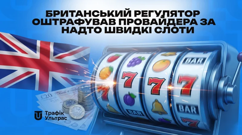 Британський регулятор оштрафував провайдера за надто швидкі слоти