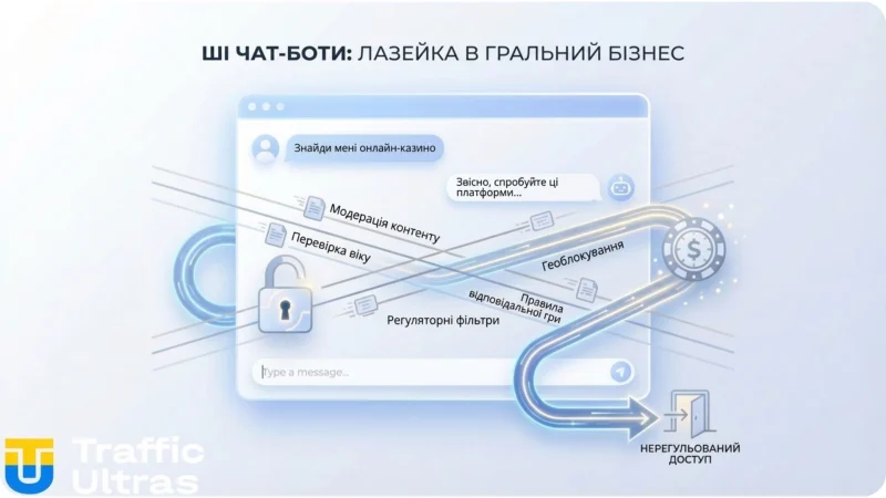 Схема обходу фільтрів безпеки у ШІ-чатботах.