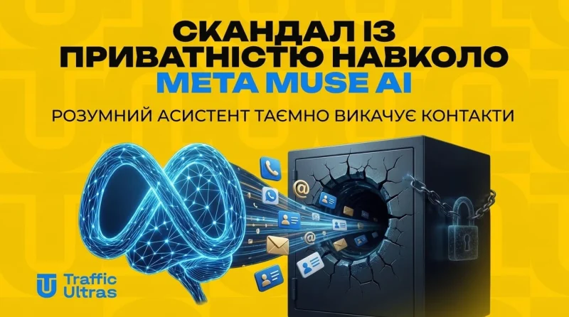 Скандал із приватністю навколо Meta Muse AI: розумний асистент таємно викачує контакти