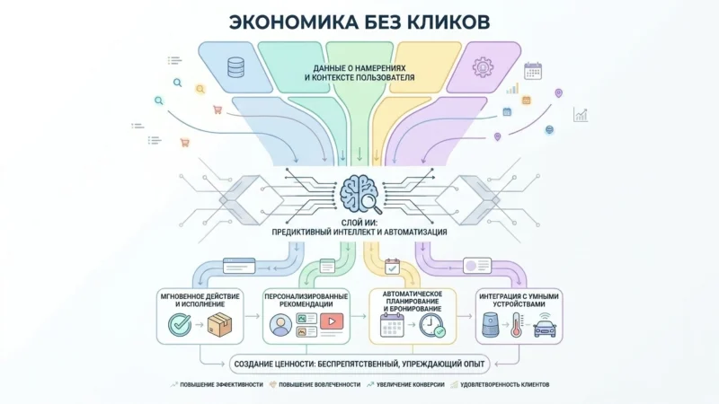 Схема Zero-Click економіки у відеохостингу.