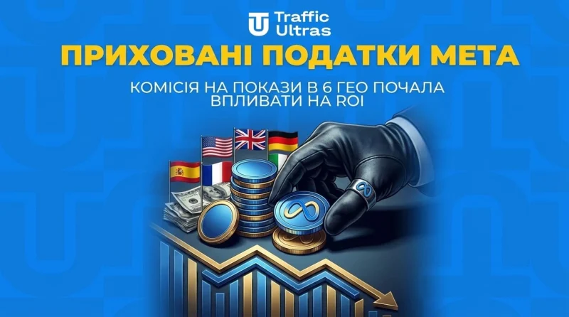 Приховані податки Meta: комісія на покази у 6 ГЕО почала впливати на ROI