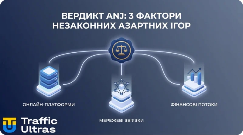  Схема технічних блокувань Polymarket: DNS, платежі та рекламні фільтри.