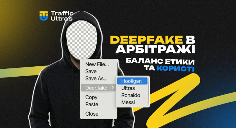 Deepfake в арбітражі трафіку: де межа між етикою та ефективністю