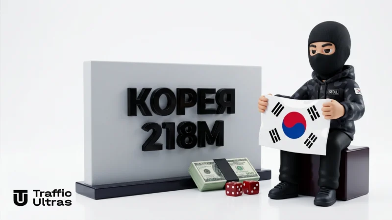 Ликвидация нелегального игорного сайта в Южной Корее на 218 миллионов долларов