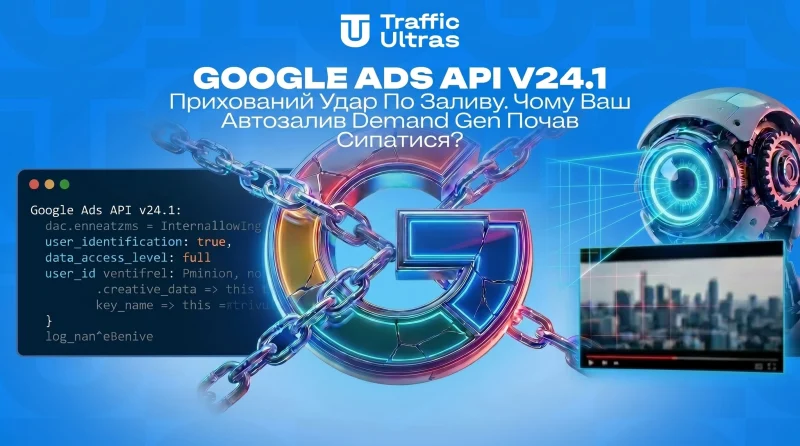 Google Ads API v24.1: Прихований удар по заливу. Чому ваш Demand Gen дав збій?