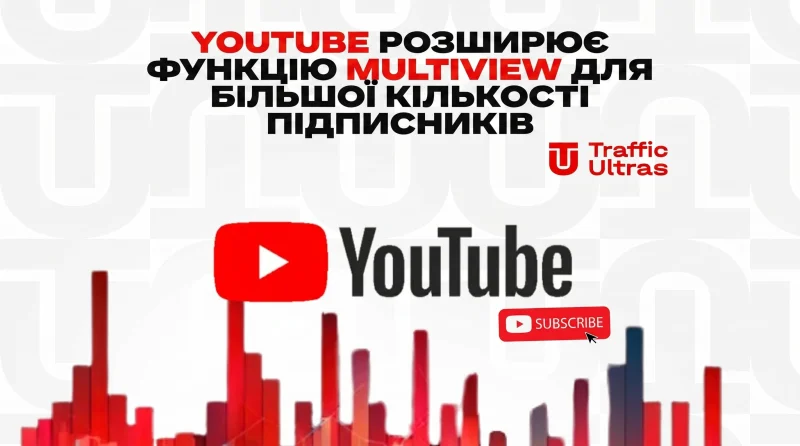 YouTube розширює функцію Multiview для більшої кількості підписників