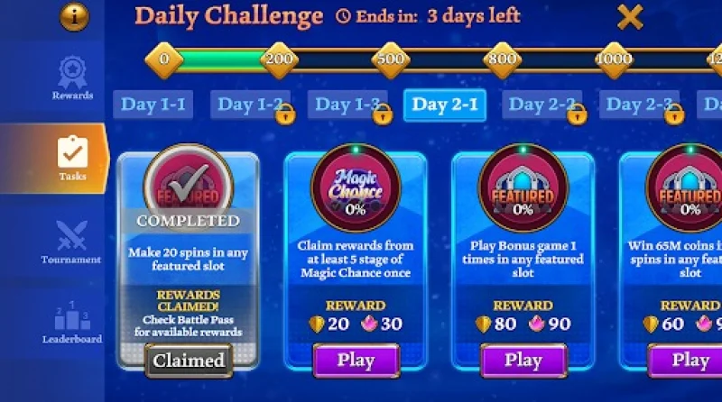 Справочный центр Daily Challenge Events — Slots Era