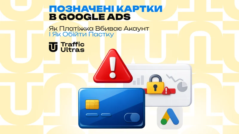 Помічені картки в Google Ads: як платіжка вбиває акаунт і як обійти пастку