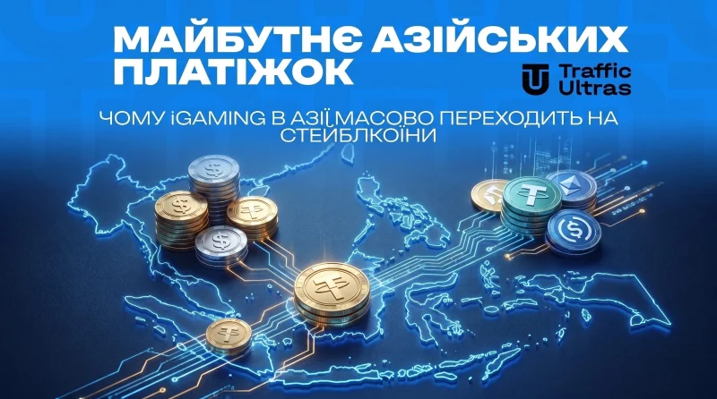Майбутнє азіатських платіжок: чому iGaming в Азії масово переходить на стейблкоїни