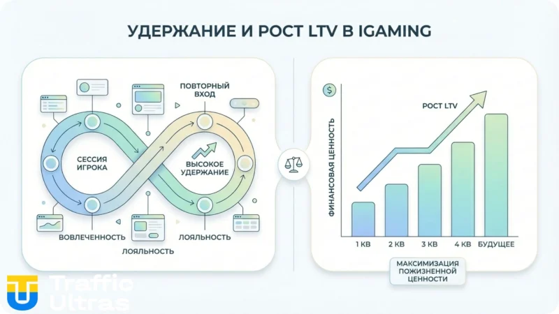 Зростання метрик Retention та LTV завдяки гейміфікації в iGaming.