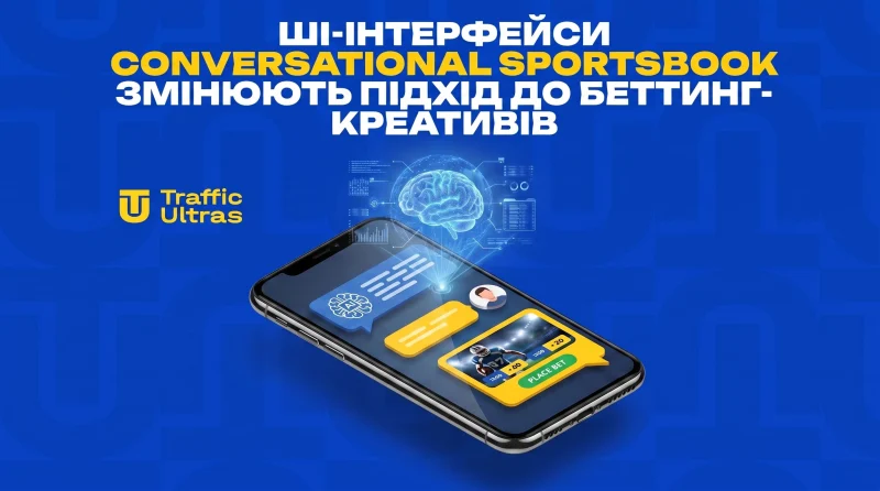 ШІ-інтерфейси Conversational Sportsbook змінюють підхід до беттінг-креативів