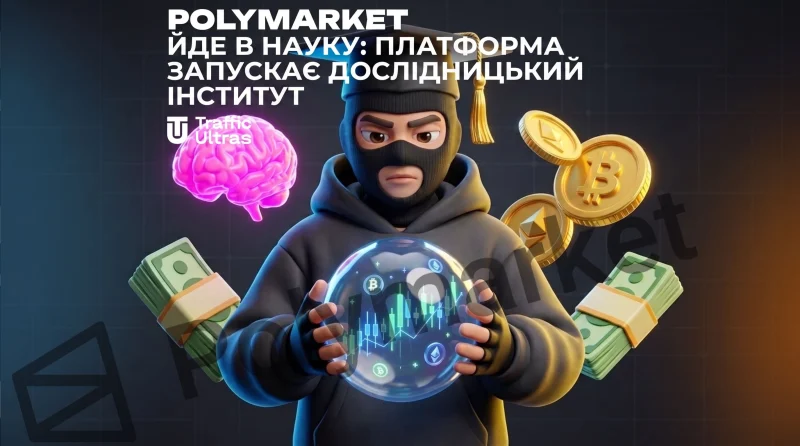 Polymarket йде в науку: Платформа запускає дослідницький інститут