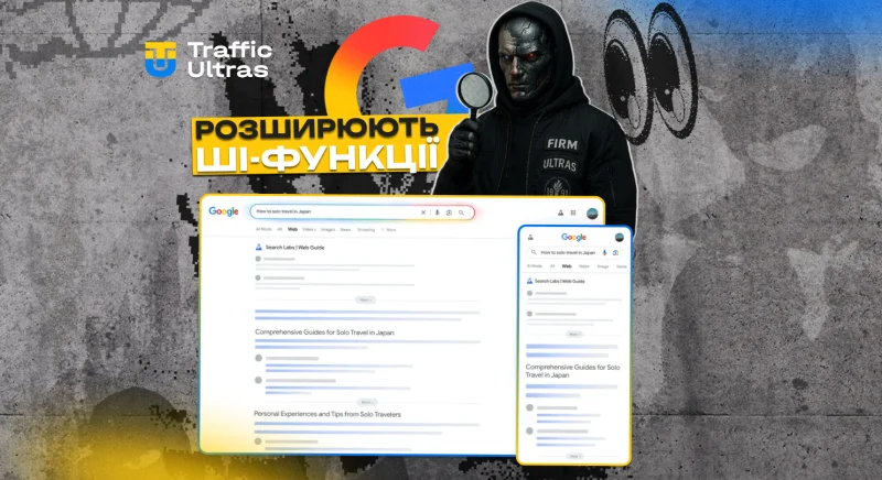 Google розширює ШІ-функції у пошуку: реферальний трафік скорочується, а SERP стають «розумнішими»