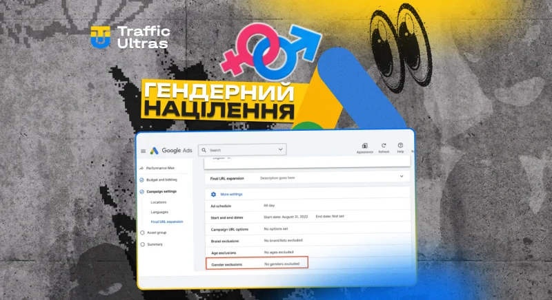 Гендерний націлення в PMax: Google Ads запускає винятки за статтю в реальному часі