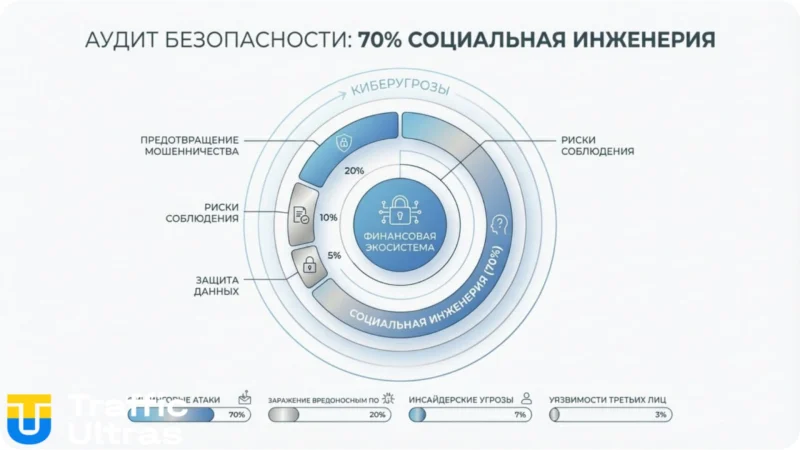 Статистика киберугроз для арбитража трафика в 2026 году.
