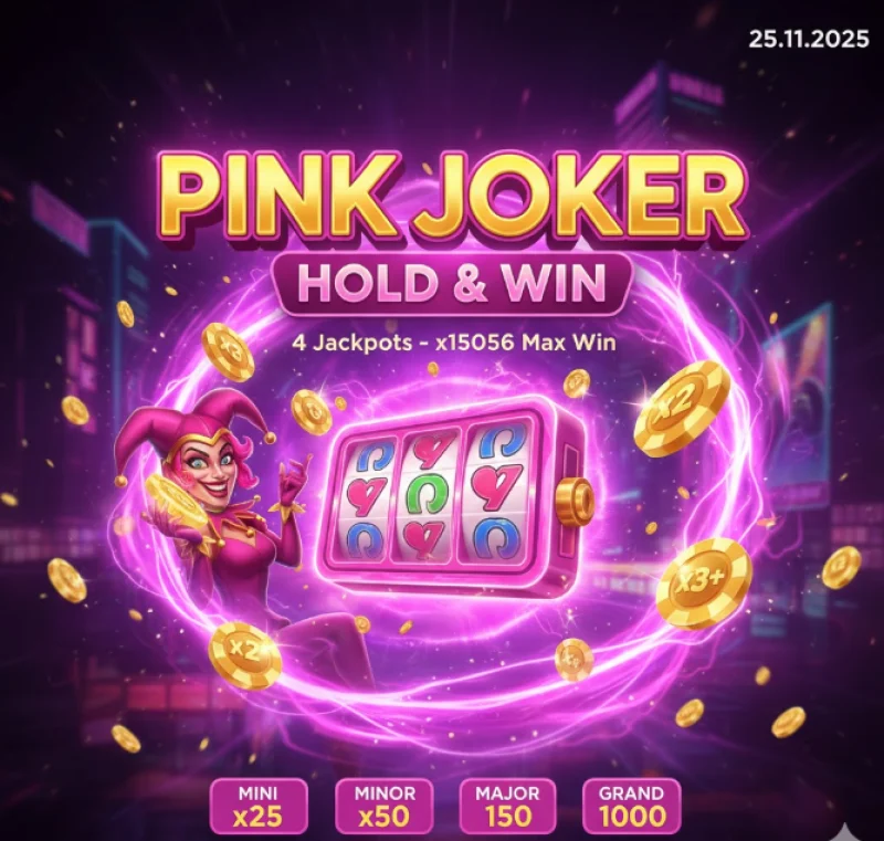 Слот Pink Joker: Hold & Win от Playson с бонусами, джекпотами и высокой волатильностью
