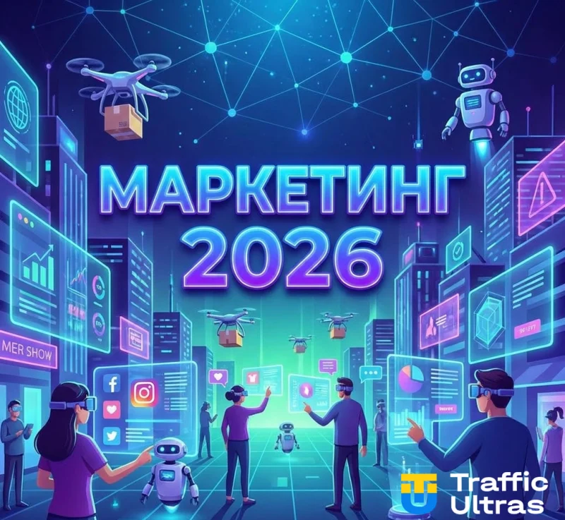 Маркетолог демонструє стратегію залучення трафіку у 2026 році за допомогою Google та штучного інтелекту