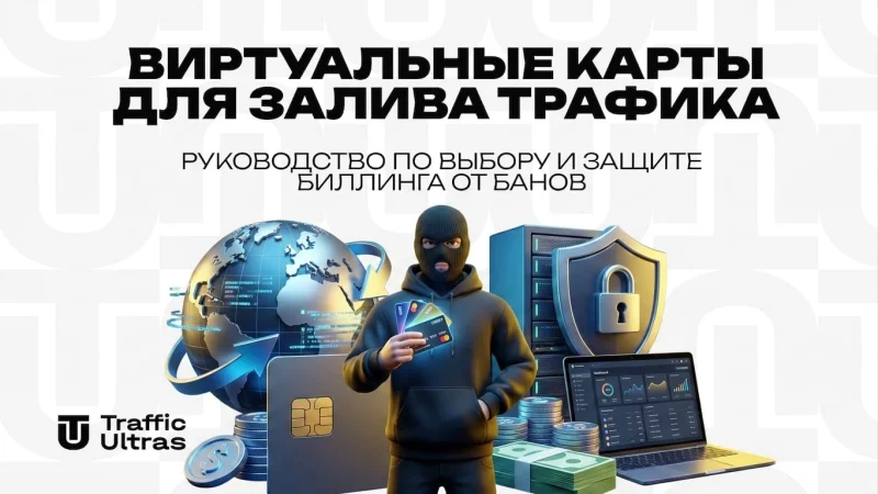 Виртуальные карты для залива трафика: Руководство по выбору и защите биллинга от банов