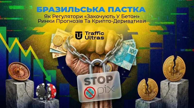 Бразильська пастка: Як регулятори «закатують у бетон» ринки прогнозів та криптодеривативи