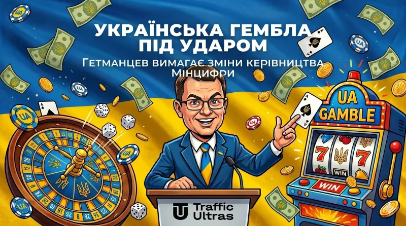 Українська гембла під ударом: Гетманцев вимагає зміни керівництва Мінцифри