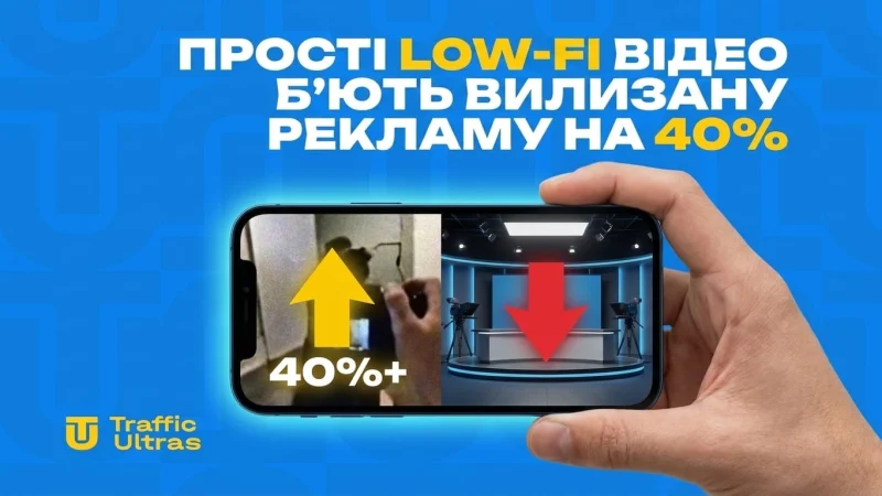 Провал студійного глянцю: Прості Low-Fi відео б'ють вилизану рекламу на 40%
