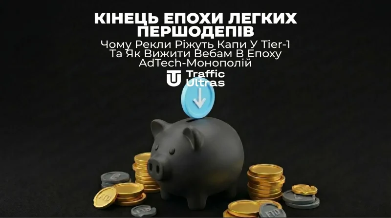 Кінець епохи легких FTD: Чому рекламодавці урізають капи в Tier-1 і як вижити вебмайстрам в епоху AdTech-монополій