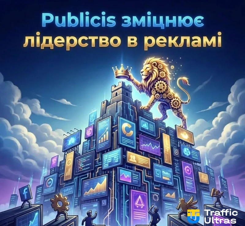  Publicis Groupe зміцнює позиції на рекламному ринку, обходячи WPP завдяки AI та цифровим технологіям