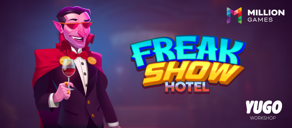  FreakShow Hotel від Million Games — хелловінський слот із фриспінами і множниками.