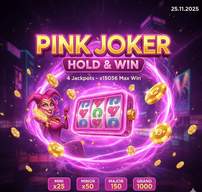 Слот Pink Joker: Hold & Win от Playson с бонусами, джекпотами и высокой волатильностью