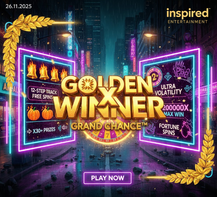 Обложка слота Golden Winner Grand Chance от Inspired Entertainment