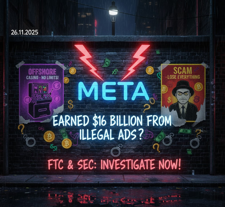 Meta и сенаторы США: расследование по рекламе нелегального гемблинга