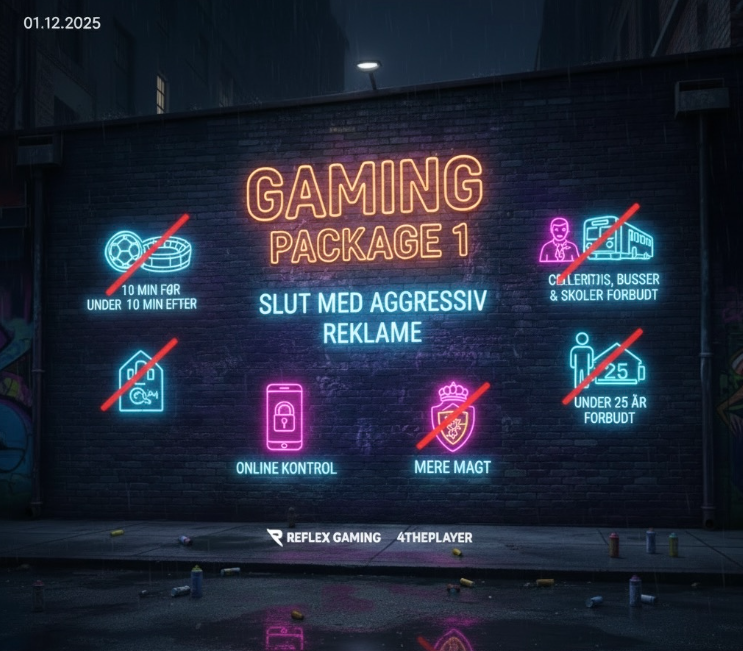 Новые правила рекламы азартных игр в Дании — ограничения во время матчей, запрет селебрити и усиление контроля регулятора