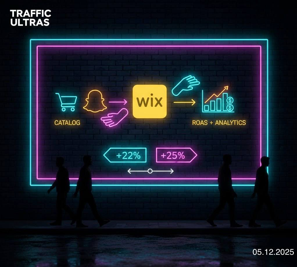   Інтеграція Snapchat і Wix для запуску реклами Snap Ads прямо з панелі керування Wix