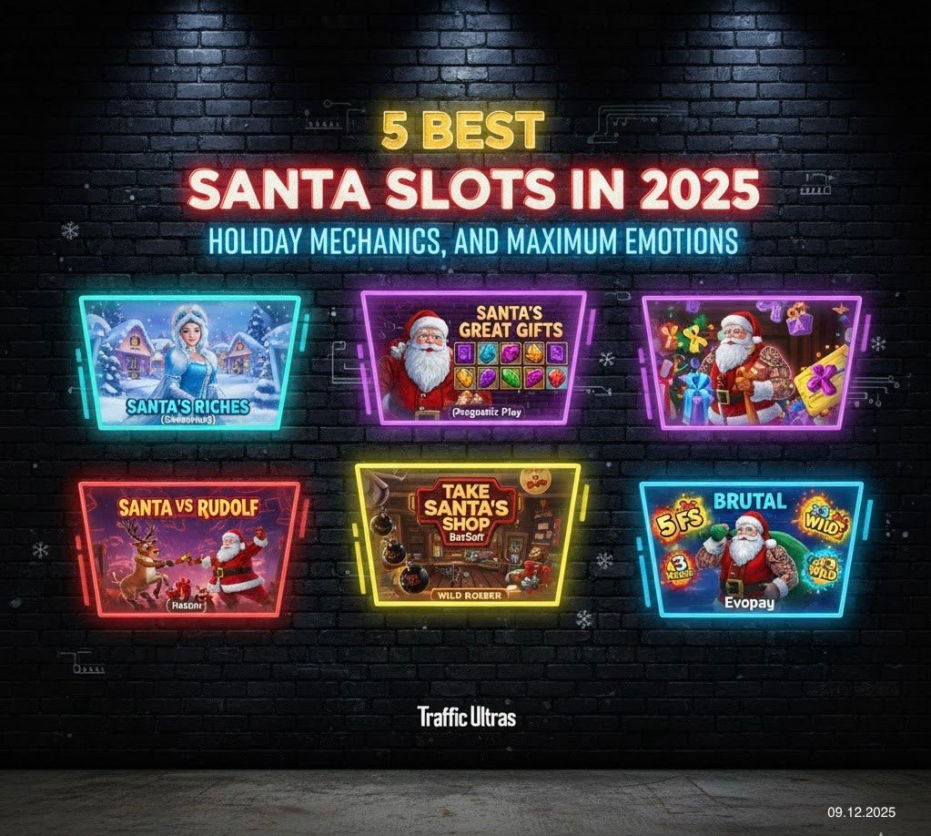 Лучшие слоты с Сантой 2025 года — праздничный обзор игр