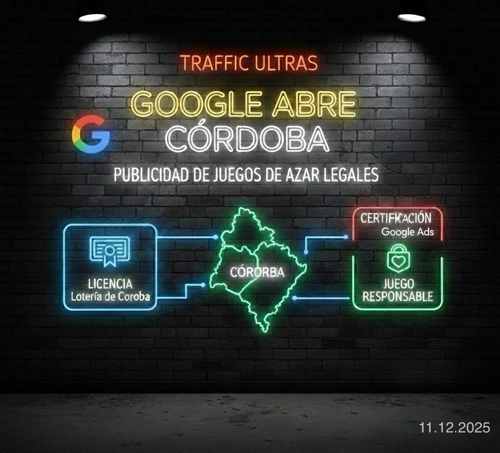 Легальная реклама азартных игр в провинции Кордова через Google с 2026 года