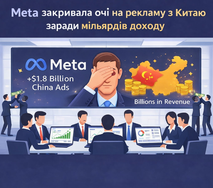 Meta та китайська реклама: мільярди доходу та заборонені оголошення
